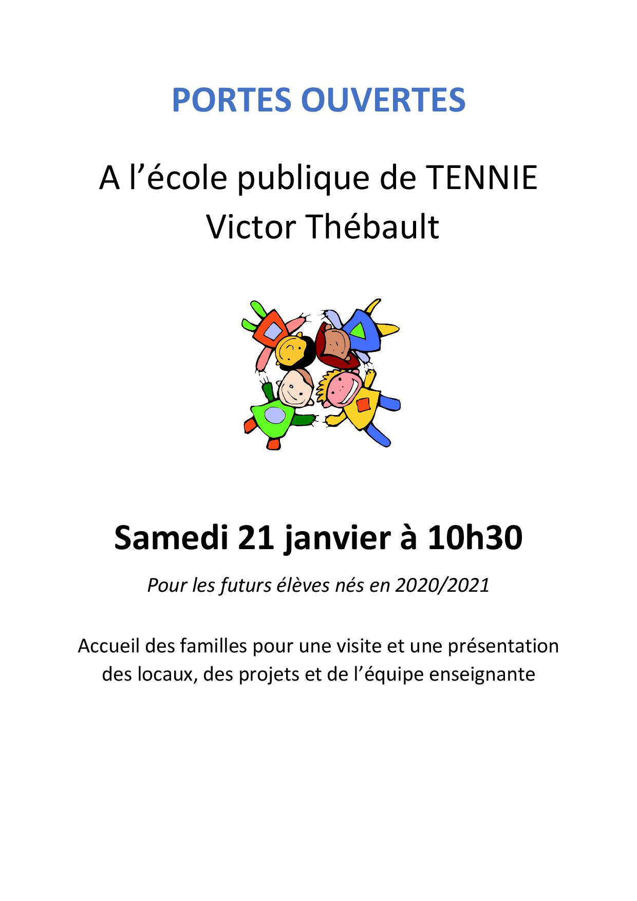 PORTE OUVERTE ECOLE PUBLIQUE